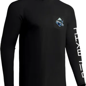 Palmyth Fishing Shirts for Men Long Sleeve UPF 50+ T Shirt Sun Protection Tee