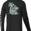 Palmyth Fishing Shirts for Men Long Sleeve UPF 50+ T Shirt Sun Protection Tee