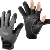 Palmyth Neoprene Fishing Gloves for Men and Women 3 Cut Fingers Flexible Great for Photography Fly Fishing Ice Fishing Running Touchscreen Texting Hiking Jogging Cycling Walking