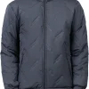 Para Padded Winter Zipper Lapel Long Sleeve Thickened Vintage Jacket Notched Collar Single Breasted