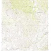 Patagonia AZ topo map, 1:24000 Scale, 7.5 X 7.5 Minute, Historical, 1981, Updated 1986, 26.8 x 22 in