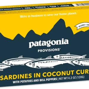 Patagonia Provisions - Wild Sardines in Coconut Curry | Responsibly sourced in Spain | 13g Protein & Gluten Free