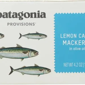 Patagonia Provisions Lemon Caper Mackerel (4.2oz unit) 3-Pack