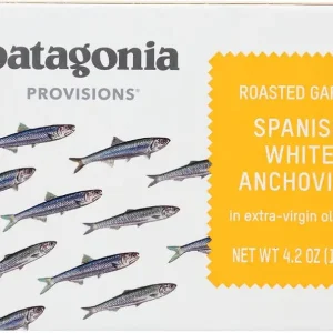 Patagonia Provisions Patagonia Roasted Garlic Spanish White Anchovies (4.2oz unit) 3-Pack