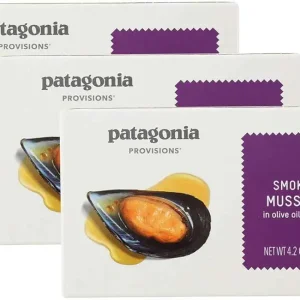 Patagonia Provisions Smoked Mussels (4.2oz unit) 3-Pack