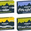 Patagonia Provisions Tinned Fish Variety Bundle | (1) Smoked Mussels, (1) Lemon Caper Mackerel, (1) Coconut Curry Sardine, (1) Lemon Olive Anchovy