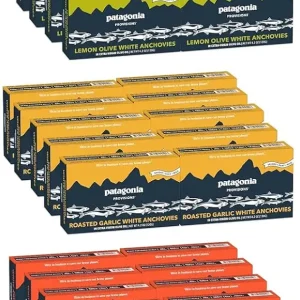 Patagonia Provisions White Anchovies Bulk Bundle | Responsibly Sourced in Spain | Bundle of 30