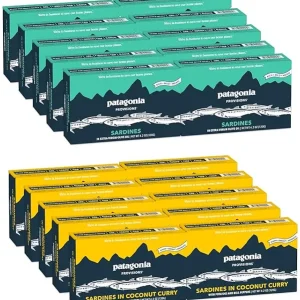 Patagonia Provisions Wild Sardines Bulk Bundle | Responsibly sourced in Spain | Bundle of 20