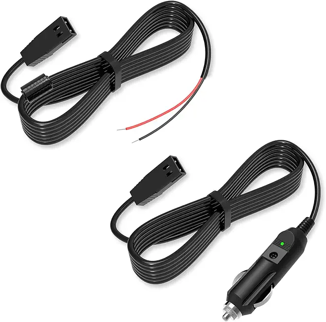 PC 11 - Filtered Power Cable & 12V DC Power Cord,Replacement for Humminbird Helix Series & Earlier Models,ICE Helix, & ICE Flasher Series