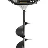 Petrol Drill Borer, 2-Stroke Post Hole Digger Petrol Gas Powered Earth Auger Post Fence Hole Digger Single Cylinder Gasoline Digging Machine for Installing Guardrails, Railings (71CC 2.3KW)