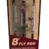 Pflueger 8' Fly Kit Rod and Reel Combo, 3-Piece Graphite Rod, Size 44322 Reel, Lightweight and Corrosion-Resistant, Right/Left Handle Position