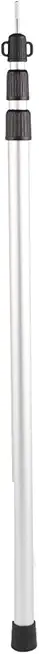 Pilipane Tarp Poles Telescoping Lightweight Camping Tent Poles Replacement, 3 Section Aluminum Rods for Tents Rain Fly Camping Backpacking Awning Shelter Canopy RV Car 1 Pc 2.3 m