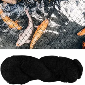 Pond Netting 25 x 49 Ft,Pond Netting for Leaves,Koi Pond Cover,Heavy Duty Koi Pond Netting,Pool Protective Cover Netting Protecting Koi Fish from Birds, Cats