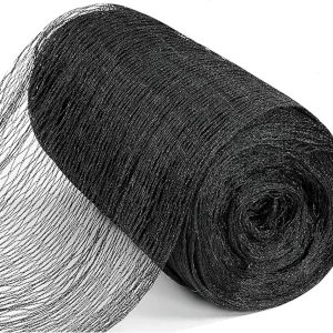 Pond Netting Cover for Leaves 15 x 20 Ft, 1/2 in Mesh Pond Net for Koi Ponds, Fish Pond Netting Cover, Pond Leaf Netting, 14 Pcs Stakes Included