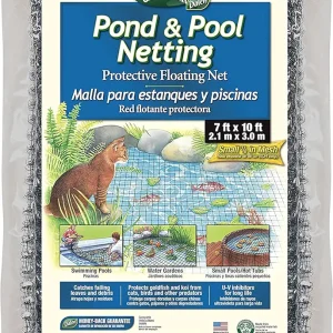 Pond & Pool Netting � Outdoor Water Garden Cover � Protective Mesh for Fish & Aquatic Life - 3/8" Mesh - (7? x 10?)