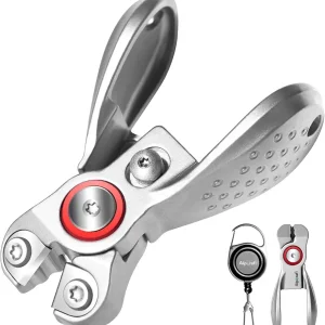 Portable Fishing Line Cutter Mini Stainless Steel Braid Line Remover Scissors Clipper Nippers Quick Fly Fishing Knot Tying Tool Accessories with Retractors Small Mono and Fluoro Lines Cutters