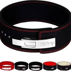 Powerlifting Lever Gym Belt � Power 8MM, 10MM or 13MM Extreme Heavy Duty Genuine Leather Belts - Squats Deadlifts Bodybuilding Weight Lifting IPF Power Lifting Strongman for Men
