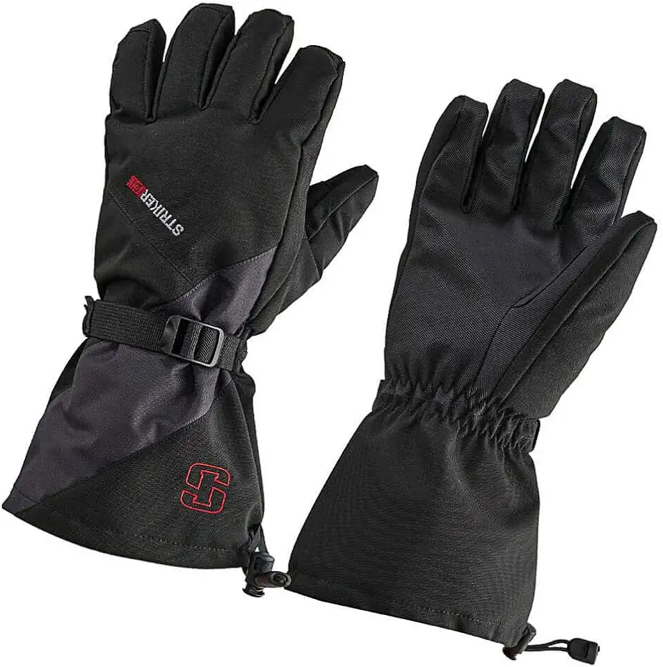 Pr?d?tor Waterproof Breathable Insulated Ice Fishing Gloves with Adjustable Wrist and Gauntlet Closure