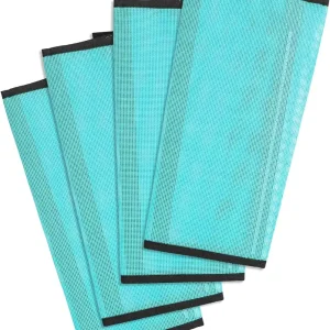 Premium Horse Fly Boots, Upgraded Version Ultimate Protection Set for Horse Legs - Breathable Mesh, Stay-on Design, Stomp Reduction (Set of 4)-Green