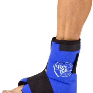 Pro Ice Ankle & Foot Ice Therapy Wrap - Ankle Ice Pack Wrap for Sprained Ankles, Plantar Fasciitis, Achilles Tendonitis, and Swelling Feet - Reusable Ice Packs for Injuries Included - PI 500