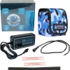 Pro Power Water-Resistant Battery & Charger Kit - Compatible with GPS, Depth & Fish Finders, & Most 12 Volt Electronics
