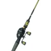 ProFISHiency: 5'6" Bumblebee Spincast Combo | IM7 Graphite Rod | Metal Covered | 4.1:1 Gear Ratio Reel | Pre-Spooled w/ 6lb line