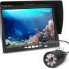 Pyle Underwater Fishing Camera, 7 Inch LCD and Upgraded HD Lens for Ice Lake Boat Kayak Fishing, Waterproof Fishing Camera with Infrared Night Vision Light, Portable Beginner Fish Finder