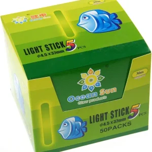 QualyQualy Fishing Glow Sticks for Bobbers 1" 1.5" 2" 3" Fishing Bobber Lights, Fishing Rod Bell Alarm Lights, Bobber Glow Sticks Bulk Kit 10-250Pcs