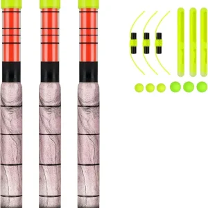 QualyQualy Weighted Fishing Bobbers Floats for Catfish, Ultimate Long Casting Fishing Floats Glow in Dark Bobber for Fishing Freshwater Saltwater