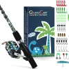 QudraKast Kids Fishing Pole