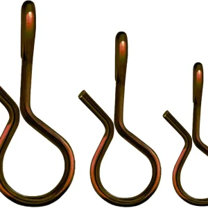 Quick Change Fly Fishing Snaps Stainless Steel, Fishing swivels, Fast Easy & Secure, Hook Snaps for Flies, Jigs, Lures, Great Value Pack �