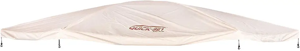 Quick-Set Outdoor Portable Escape Sky/Sky Camper Screened Gazebo Canopy Tent Rain Fly Tarp with Carry Bag, Cover Only, Tan