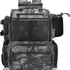 Rabjen Fishing Tackle Backpack with Rod Holders, Bottle Holder, Storage Bag Store Fishing Gear