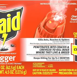 Raid Deep Reach Fogger 4.5 Ounce (Pack of 1)