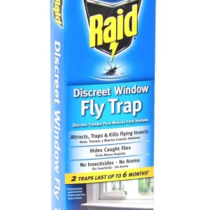 Raid Fly Traps, 2 Count (Pack of 12)