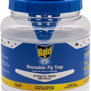 Raid Reusable Fly Jar Trap with Lure