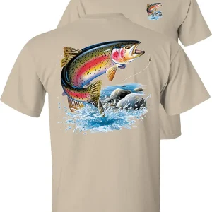 Rainbow Trout T-Shirt Fly Fishing