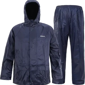 Raincoat Suit Outdoor Waterproof Breathable High Reflective High Performance Durable Rain Gear Hooded Jacket