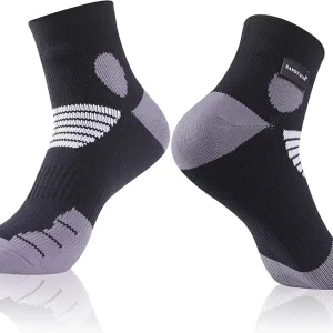 RANDY SUN Waterproof Socks, Unisex Cycling/Hunting/Fishing/Running Ankle Socks 1&2 Pair