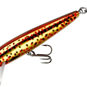 Rebel Lures Tracdown Minnow Slow-Sinking Crankbait Fishing Lure - Great for Bass, Trout and Walleye