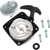 Recoil Pull Start Starter Assembly for Eskimo Hypercoil Mako 43cc Quantum Ice Auger