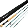 Redington Predator Fly Fishing Rod with Tube, Big Game Fishing Rod, 4 Pieces