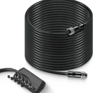 Replacement for Humminbird 720073-4 AS EC 30E Ethernet Cable,30 Feet Female to Female Ethernet Cord, Compatible with SOLIX, HELIX G2N, HELIX G1, ONIX, ION, 1100, 900, 800, 700 Series (30 Feet)