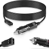 Replacement for Humminbird 720105-1 12V-DC Port Power Cord Compatible with Humminbird Helix 5/7/8/9/10/12/15, All ICE Helix, All ICE Flasher