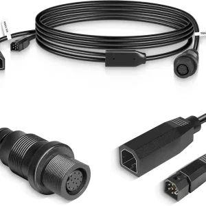 Replacement for Humminbird 720107-1, 9 M360 2DDI Y - MEGA 360 & 2D/MDI Y Cable, Transducer Extension Cable Compatible with MEGA 360 Transducer and Helix 8,9,10,12,15 Series Fish Finders
