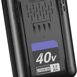 Replacement for Kobalt 40V Battery 6Ah,Campatible with Kobalt 40V Max Battery KB-540-06 KB440-06 KB240-06 KB2540C-06 KB640-03 for Cordless Power Tool 40 Volt Batteries