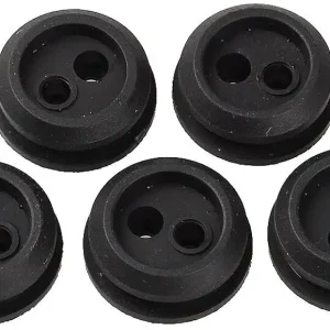 Replacement Tool Parts for Machine (5) 7/8" Fuel Tank 2 Hole Grommet for Jiffy Ice Auger Gas Tank Rep 560878001