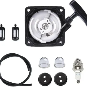 Replacement Tool Parts for Machine Recoil Pull Starter Replace for Eskimo Ice Replace Auger Replace Shark Z71 Z51 Replace MAKO Replace Stingray 300333