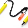 Retractable Ice Pick, Ice Picks with Whistle Flexible Ice Fishing Safety Pick Portable Emergency Gear for Skating Sled Walking On Ice Protection