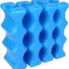 Reusable Ice Packs for Coolers � Long-Lasting Cooling up to 48 Hours, Contoured Can-Shaped Design, Leakproof, Just Add Water for Breastmilk Storage, Camping, Baby Bottles, Travel